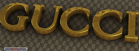 Gucci Logo Cover Photos for Facebook 